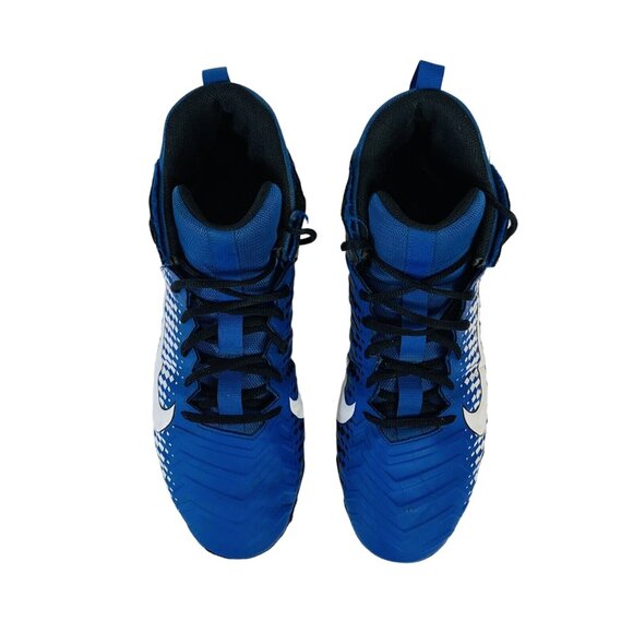 Nike Alpha Menace 2 Shark Football Cleats Mens 12 Blue White Performance AQ7653- main image 11